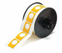 Pre-Cut Label Stock Roll Yellow Gloss