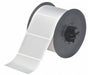 Pre-Cut Label Stock Roll Silver Matte