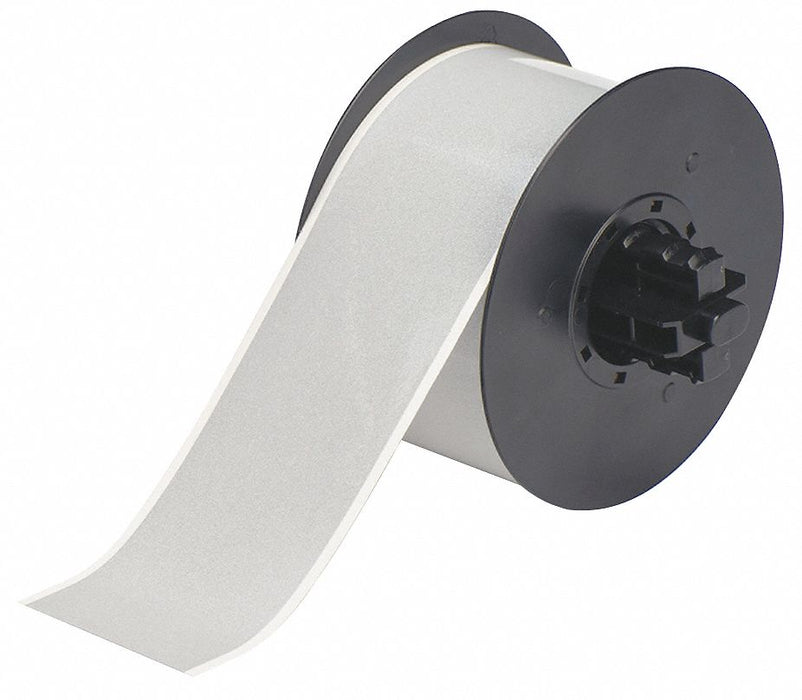 G8317 ContinuousLabelStock Silver Gloss