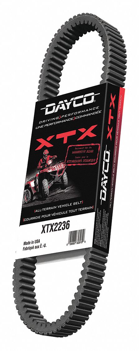 Snow/ATV V-Belt Industry Number XTX2217