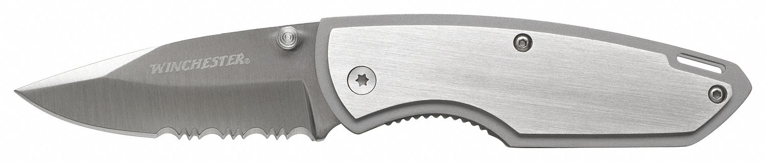 Folding Knife Drop Point 2-39/64 In SS