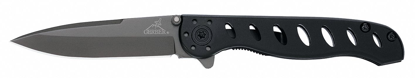 Folding Knife Fine Drop Point 2-3/4 In L