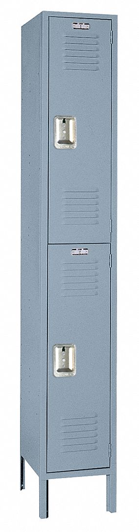 Wrdrb Lockr Lvrd 1 Wide 2 Tier Dove Gray