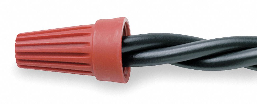 TwistOnWireConnector Rd Steel 600V PK250