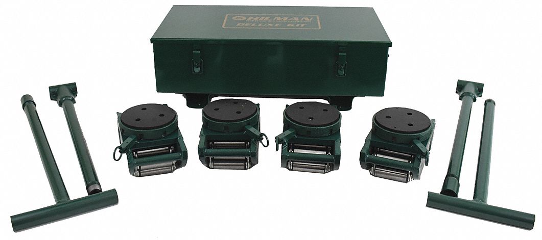 Equipment Roller Kit 80 000 lb Swivel