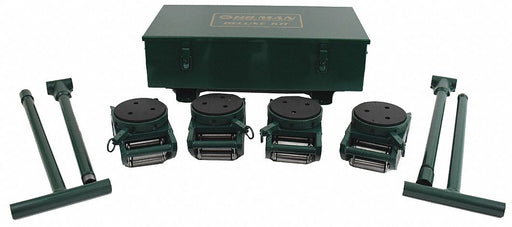 Equipment Roller Kit 80 000 lb Swivel