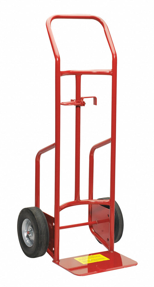 Drum Hand Truck 800 lb Steel Red
