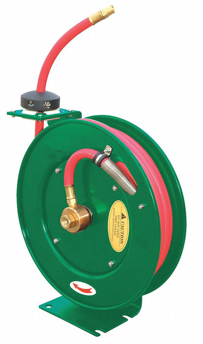 Spring Return Hose Reel 3/8 in ID 35 ft