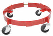 Drum Dolly 16 gal 14 in L Red
