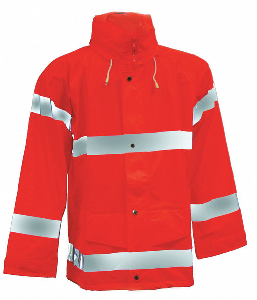 Rain Jacket Class 3 Type P Orange 2XL