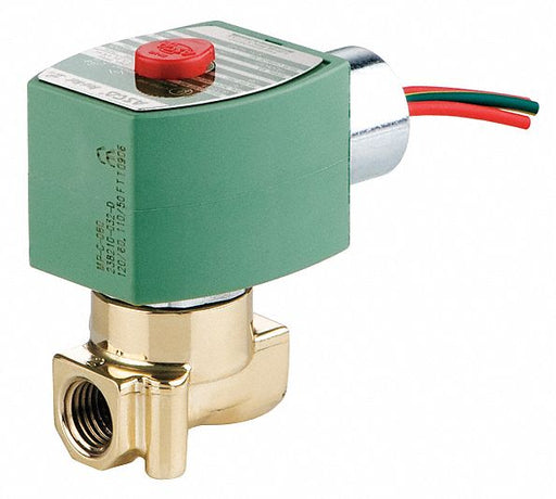 Solenoid Valve Brass NO Air Inert Gas