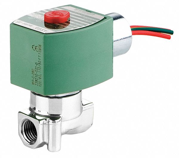 Solenoid Valve SS NC Air Inert Gas