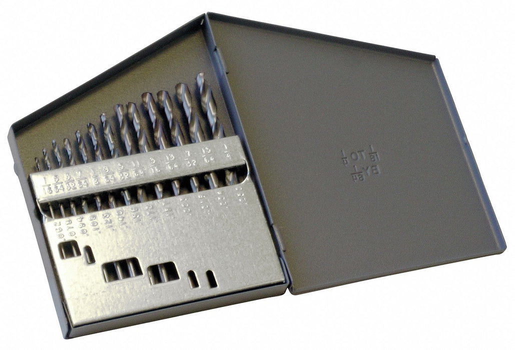 Jobber Drill Set 15 pc HSS