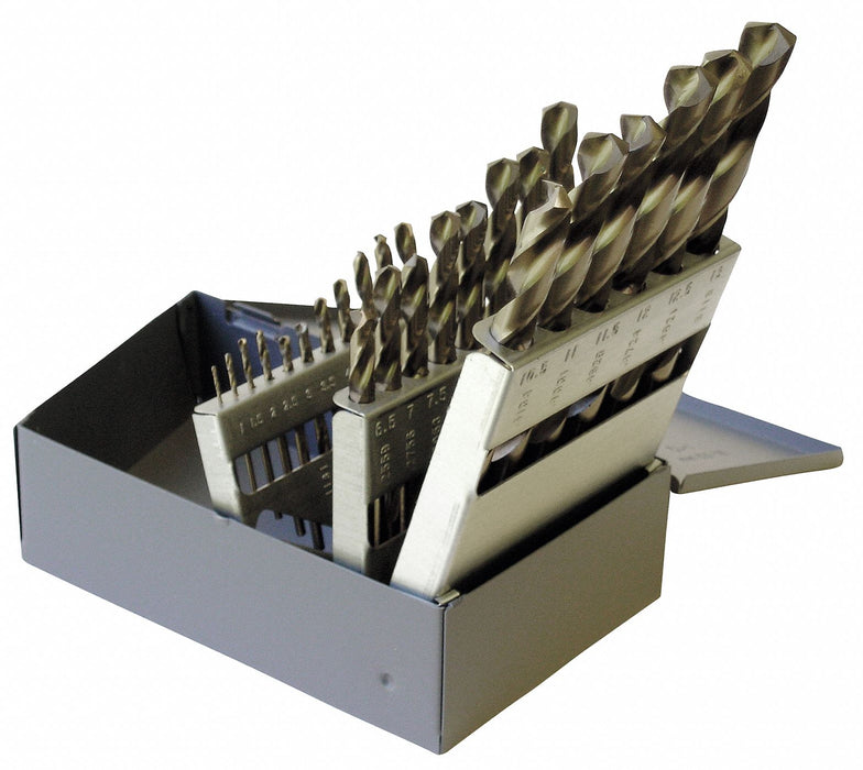 Jobber Drill Set 25 pc Cobalt