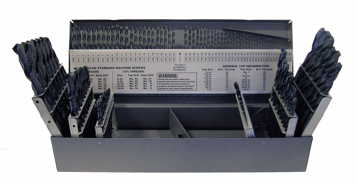 Jobber Drill Set 114 pc HSS