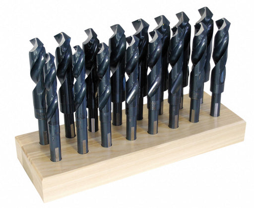 Reduced Shank Drill Set 16pc HSS