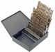 Screw Machine Drill Bit Set 60pc Cobalt