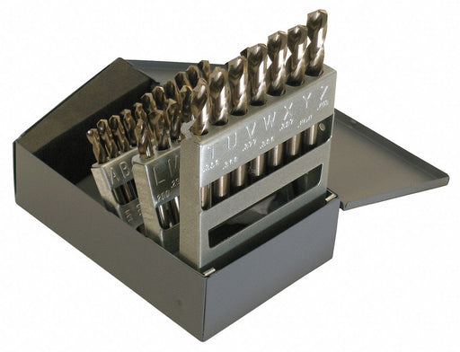 Screw Machine Drill Bit Set 26pc Cobalt