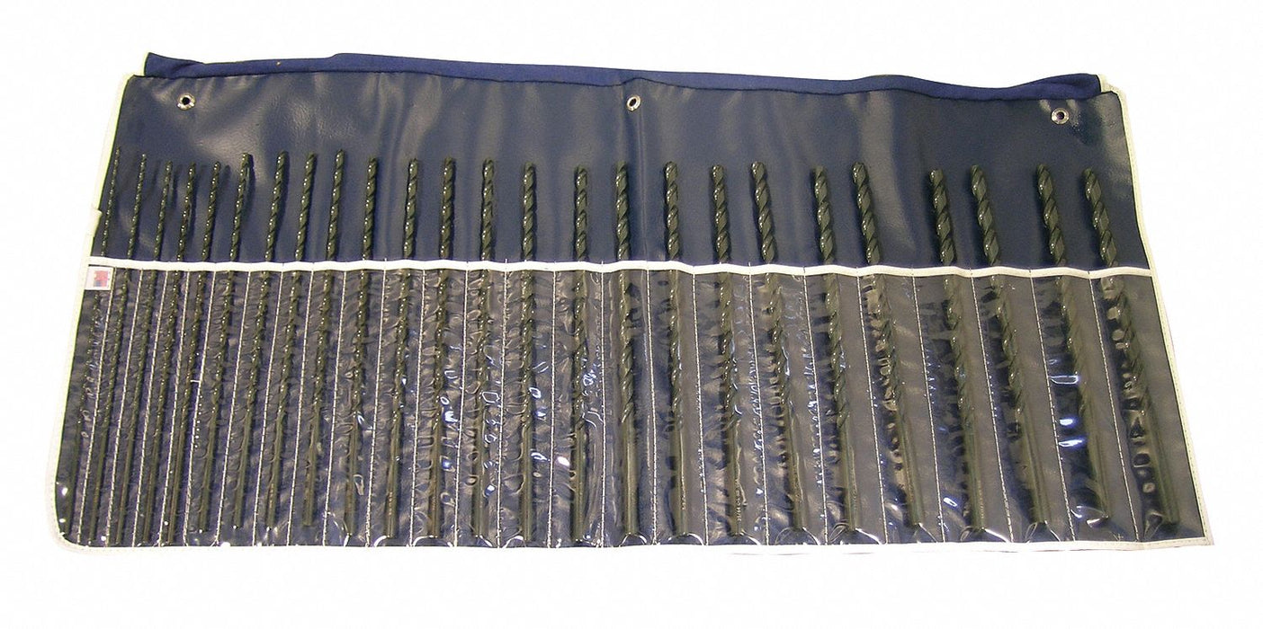 Extra Long Drill Set 1/8in -1/2in HSS