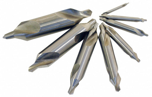 Center Drill Set 60  Plain 8