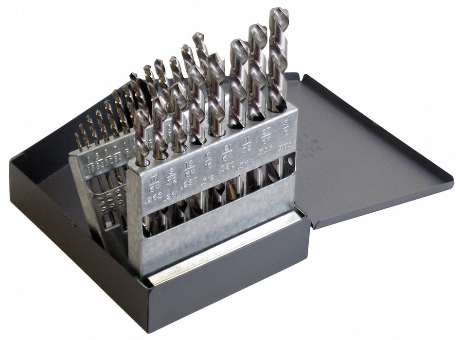 Jobber Drill Set 21 pc HSS