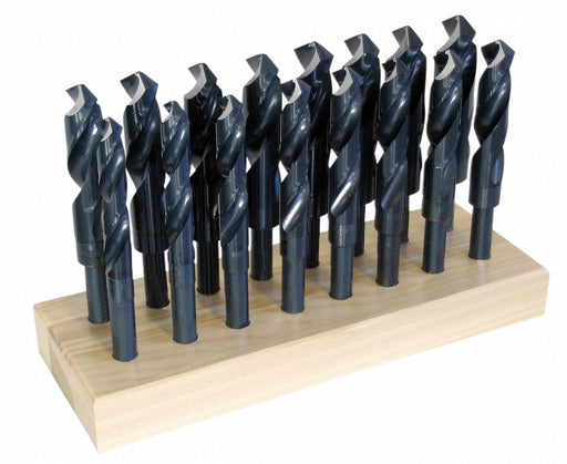 Reduced Shank Drill Set 16pc HSS