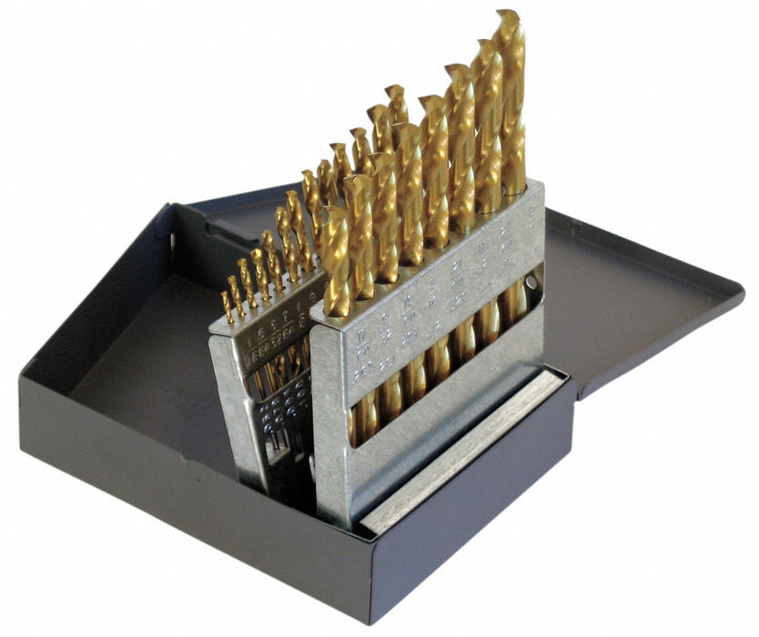 Jobber Drill Set 21 pc Cobalt