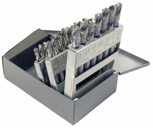 Screw Machine Drill Bit Set 26pc HSS
