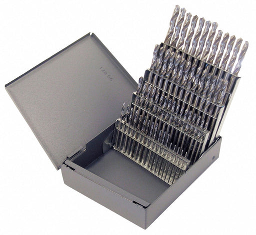 Screw Machine Drill Bit Set 60pc HSS