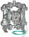 Dbl Diaphragm Pump NPT PTFE 1/2in 15gpm