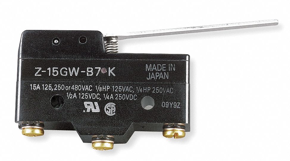 Snap Action Switch Hinge Lever 1NO/1NC
