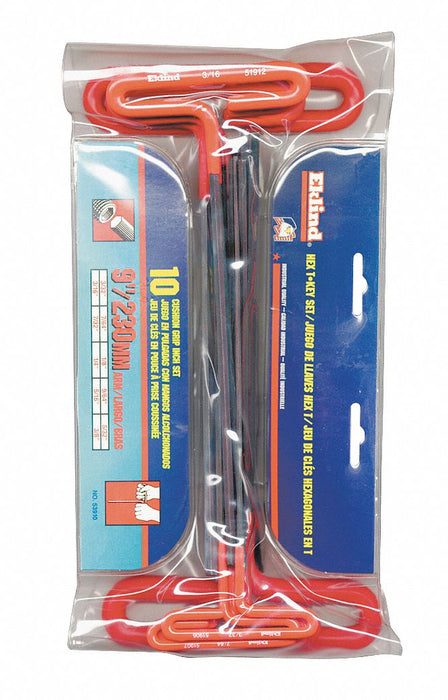 HexKeySet Hex LoopT-Handle T Long 10pcs