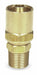 Hydraulic Hose Fitting Brass 3/8 (M)NPT