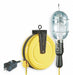 CordReelwithHandLamp Ylw 50ft 18AWG