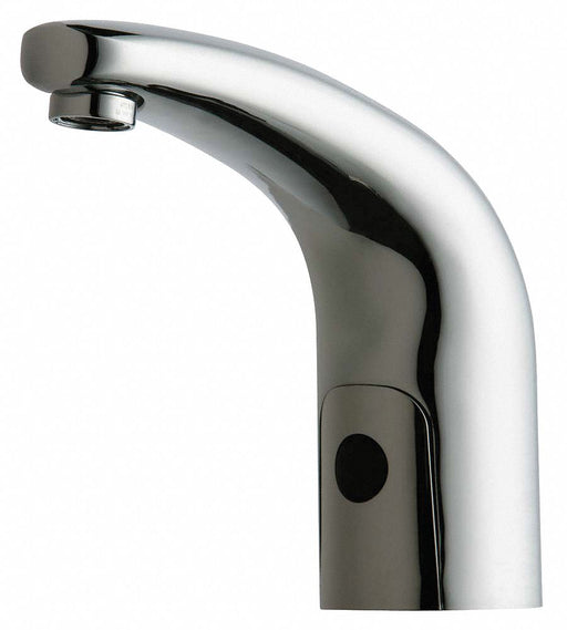 Mid Arc Chrome Chicago Faucets HyTronic