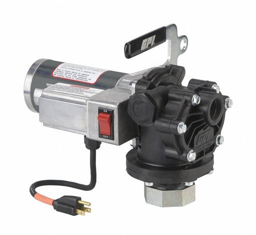 Electric Drum Pump 115VAC 12 gpm 1/4 HP