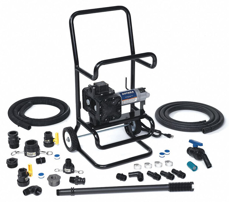 Electric Drum Pump 115VAC 13 gpm 1/4 HP