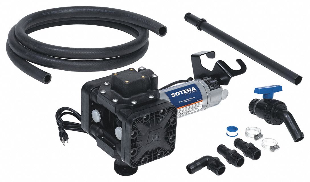 Electric Drum Pump 115VAC 13 gpm 1/4 HP