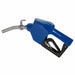 DrumPumpNozzle Blue Curved6-1/2inSSSpout