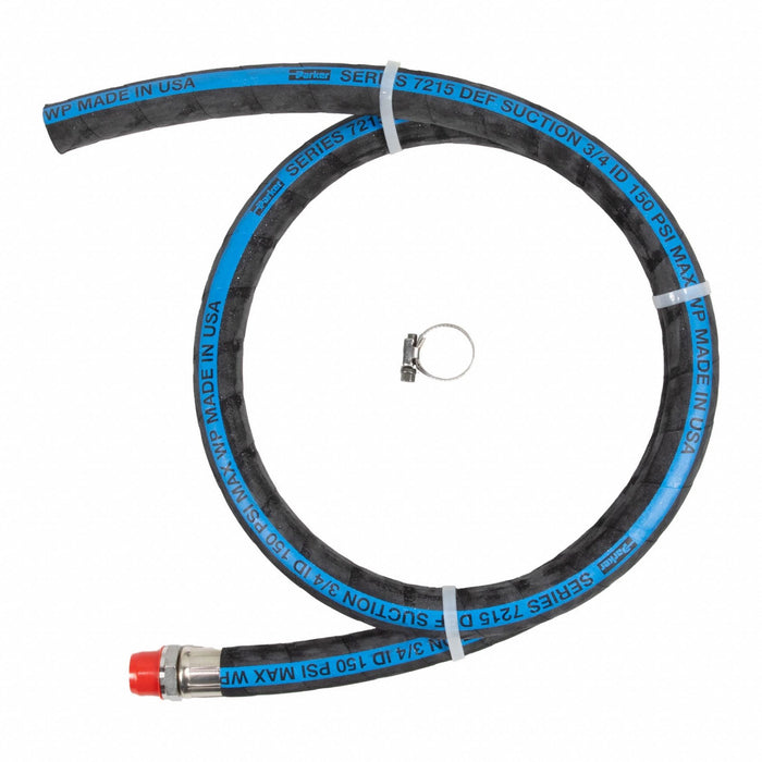 SuctionHose 1-1/4inID 8ftL 3/4inOD EPDM