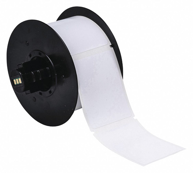 Pre-Cut Label Stock Roll White Gloss
