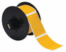 Pre-Cut Label Stock Roll Yellow Gloss