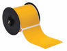 Pre-Cut Label Stock Roll Yellow Gloss