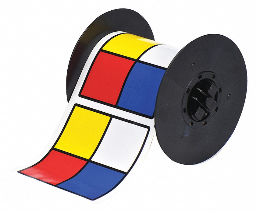 Pre-CutLabelStockRoll Multicolor Gloss