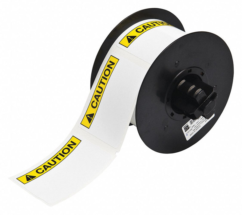 Pre-Cut Label Stock Roll White Gloss