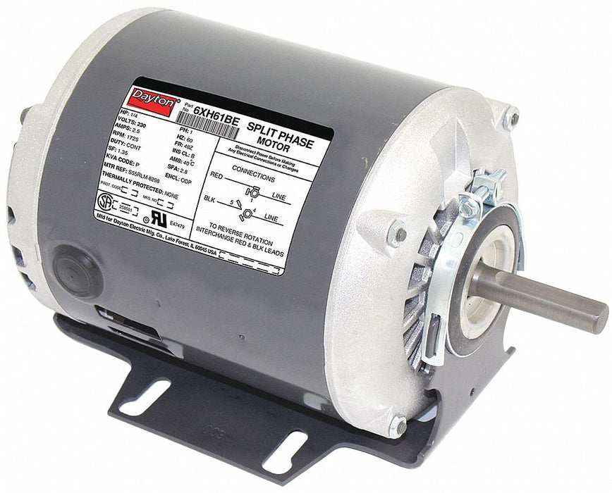 GP Motor 1/4 HP 1 725 RPM 230V AC 48Z