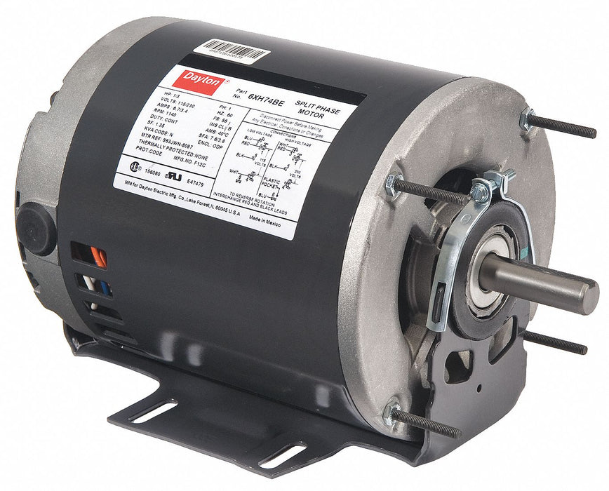 GP Motor 1/3 HP 1 140 RPM 115/230V AC 56