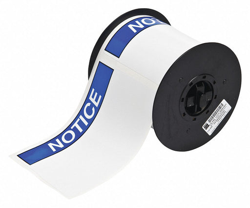 Pre-Cut Label Stock Roll White Gloss