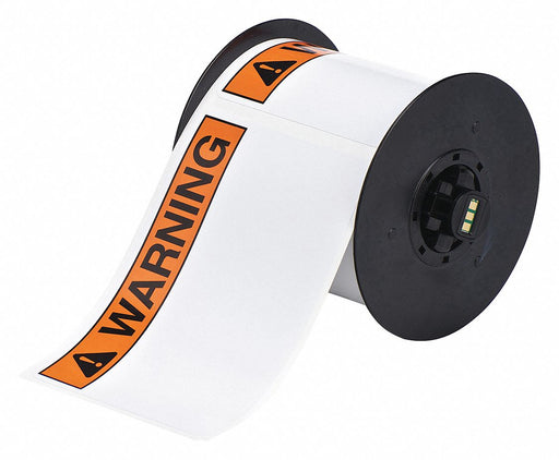 Pre-Cut Label Stock Roll White Gloss