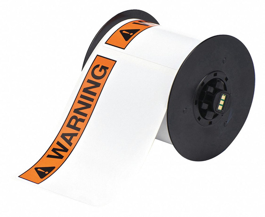 Pre-Cut Label Stock Roll White Gloss
